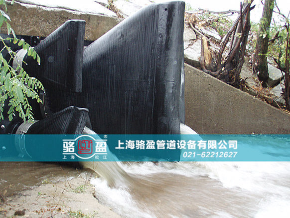 多口徑<a href=http://m.zjkbhl.com target=_blank class=infotextkey>橡膠止回閥</a>安裝圖